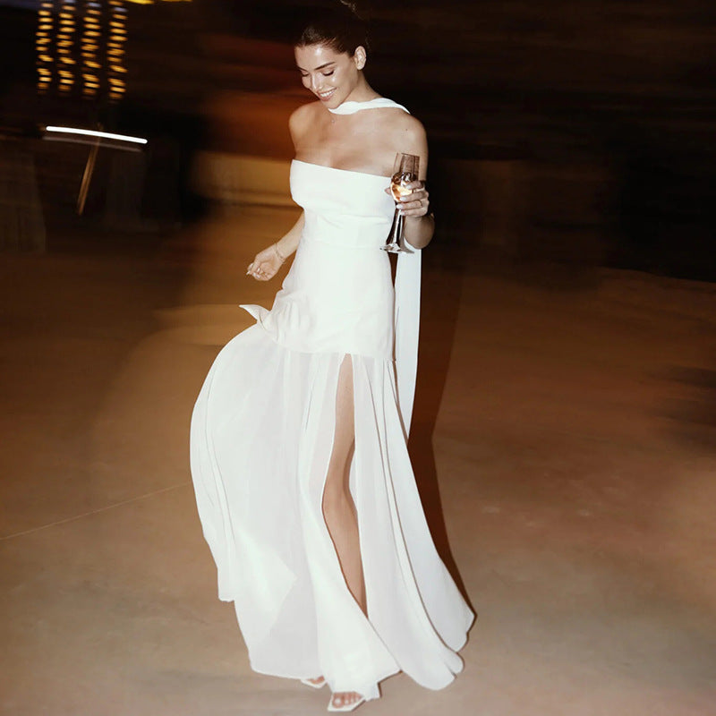 KYNSKIN™ - Valerie Asymmetrical Maxi Dress