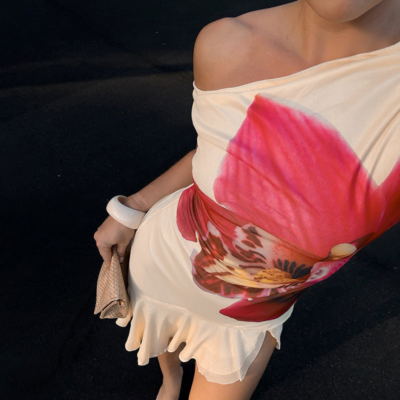 KYNSKIN™ - Maren Floral Print Mini Dress