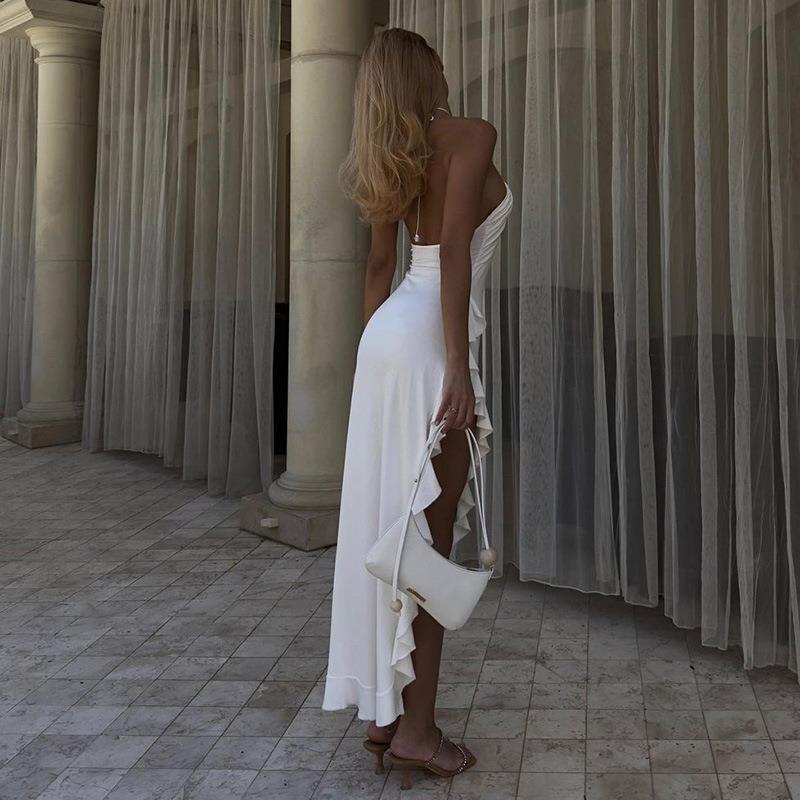 KYNSKIN™ - Juliana Slim Flower Slit Dress