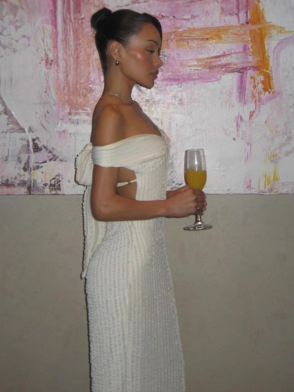 KYNSKIN™ - Althea Elegant Backless Maxi Dress