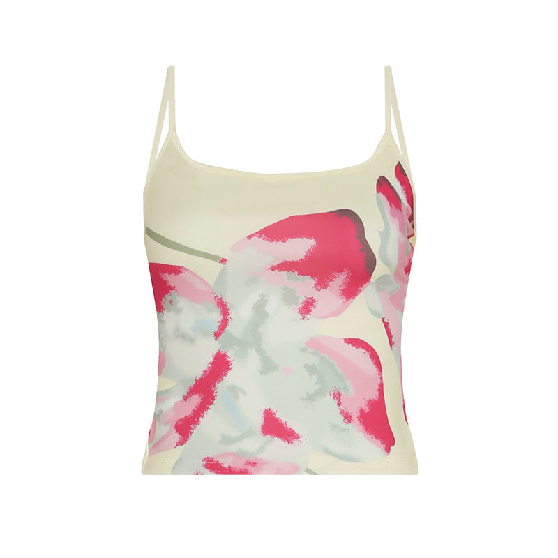 KYNSKIN™ - Kenia Floral Print Mesh Two-Piece Set