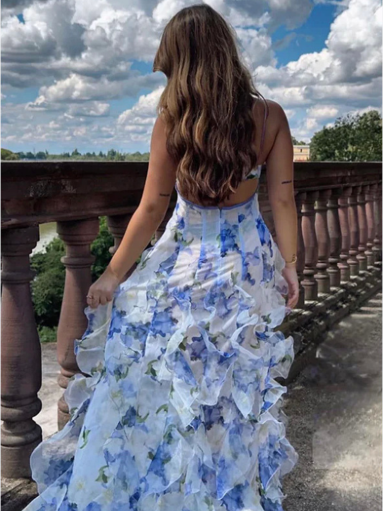 KYNSKIN™ - Romantic Bloom Maxi Dress