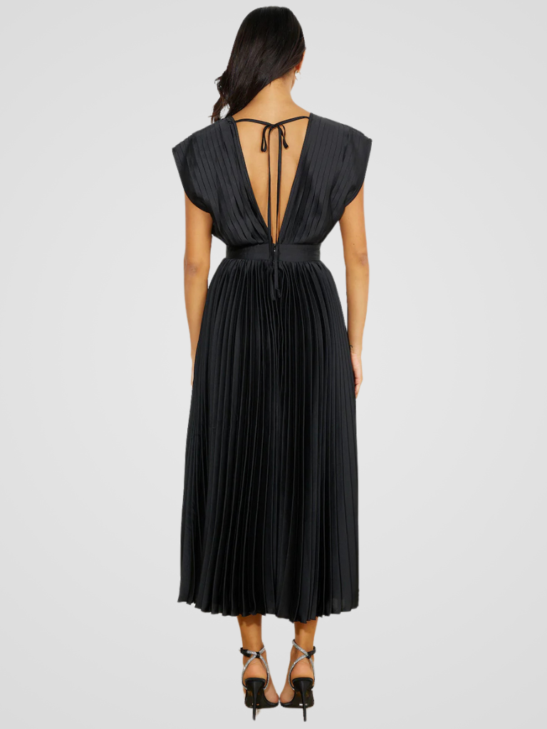 KYNSKIN™ - Amaya Pleated Midi Dress