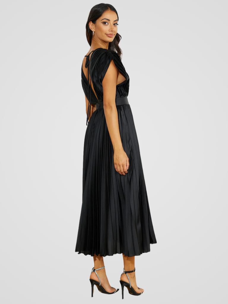 KYNSKIN™ - Amaya Pleated Midi Dress
