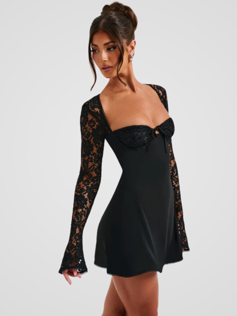 KYNSKIN™ - Amélie Lace Mini Dress