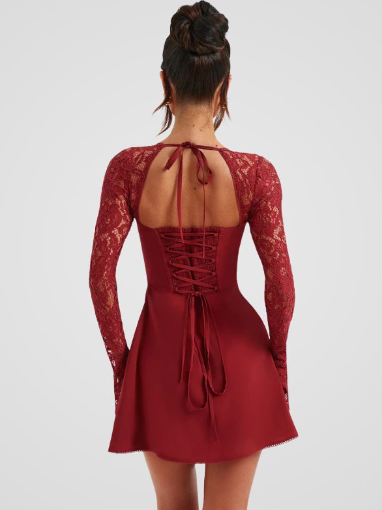 KYNSKIN™ - Amélie Lace Mini Dress