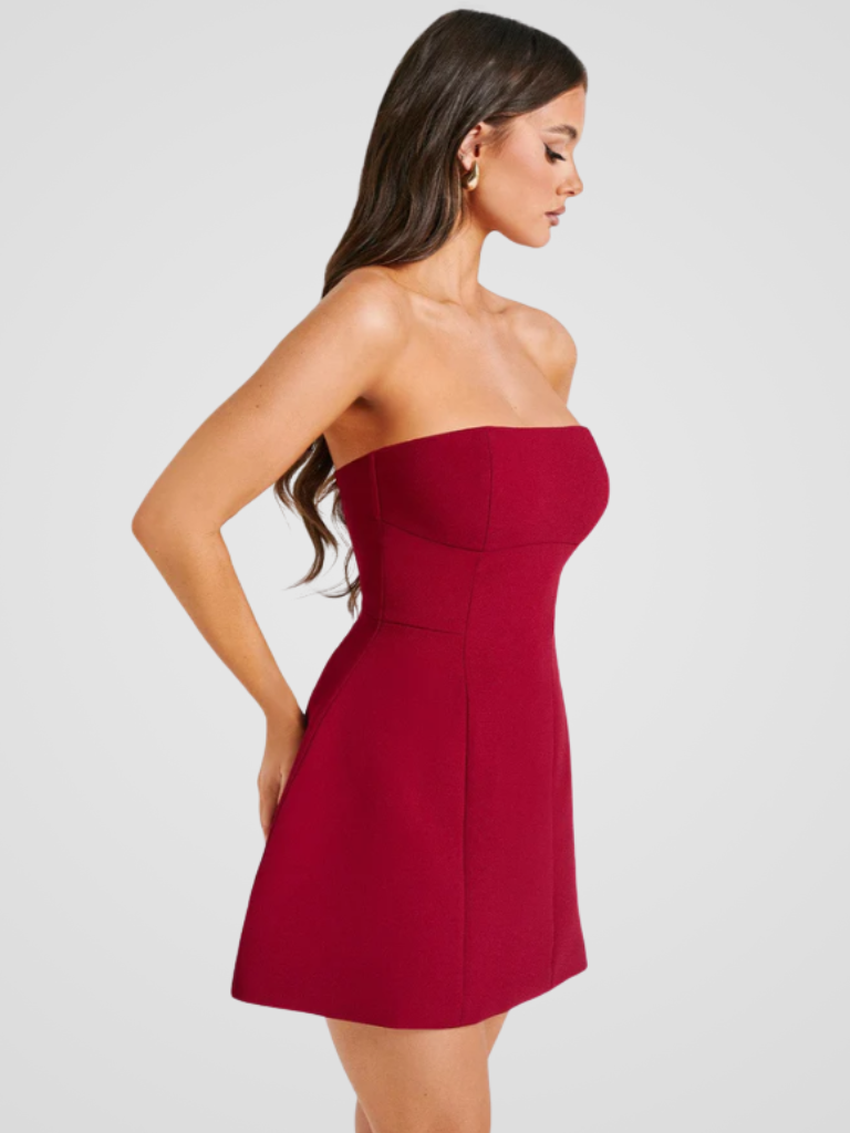 KYNSKIN™ - Luxe Strapless Mini Dress