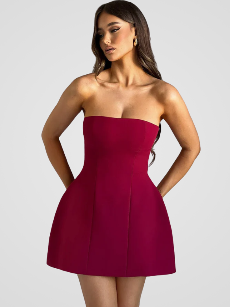 KYNSKIN™ - Luxe Strapless Mini Dress