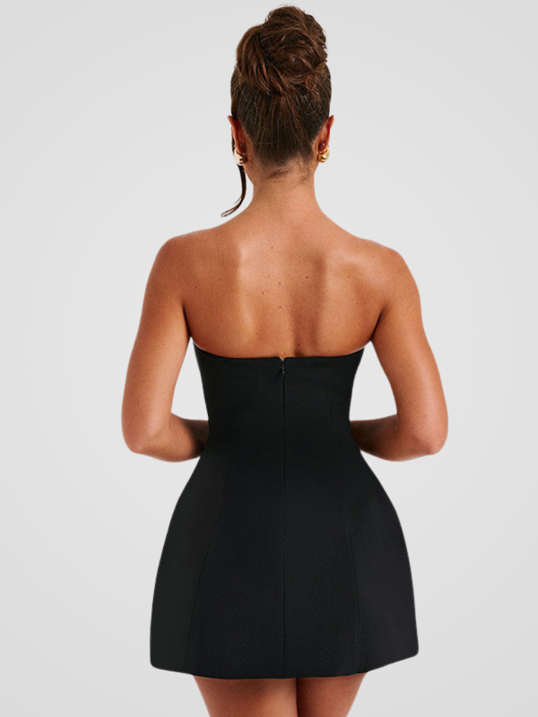 KYNSKIN™ - Luxe Strapless Mini Dress