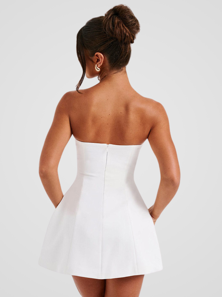 KYNSKIN™ - Luxe Strapless Mini Dress