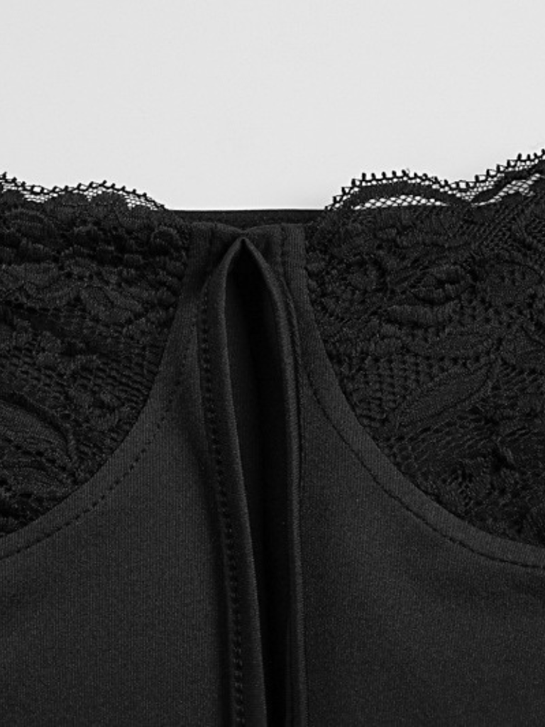 KYNSKIN™ - Noir Seduction Maxi Dress