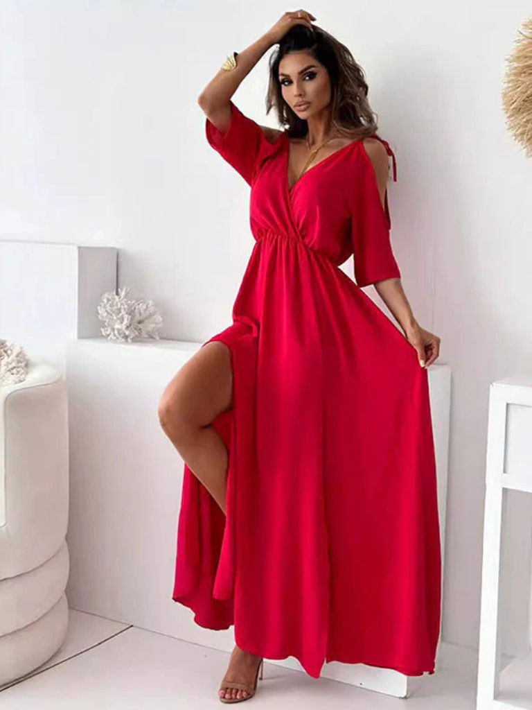 KYNSKIN™ - Velia Split Maxi Dress
