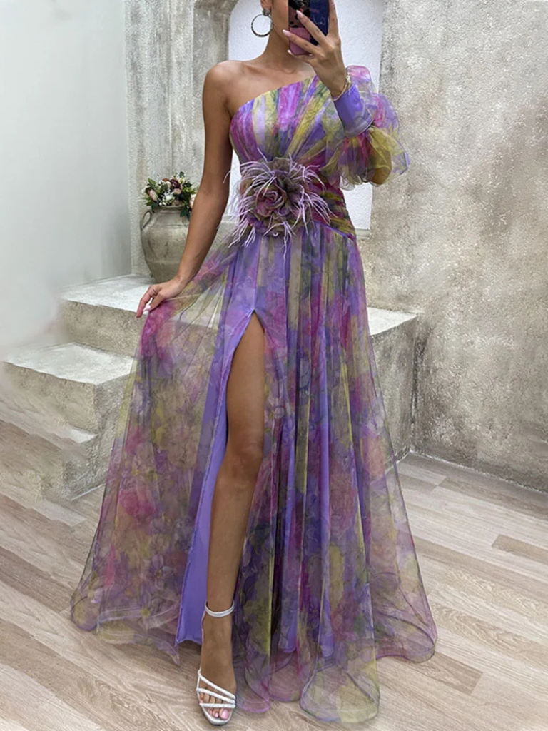 KYNSKIN™ - Fleur Mirage Maxi Dress