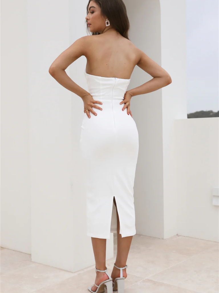 KYNSKIN™ - Julietta Draped Midi Dress