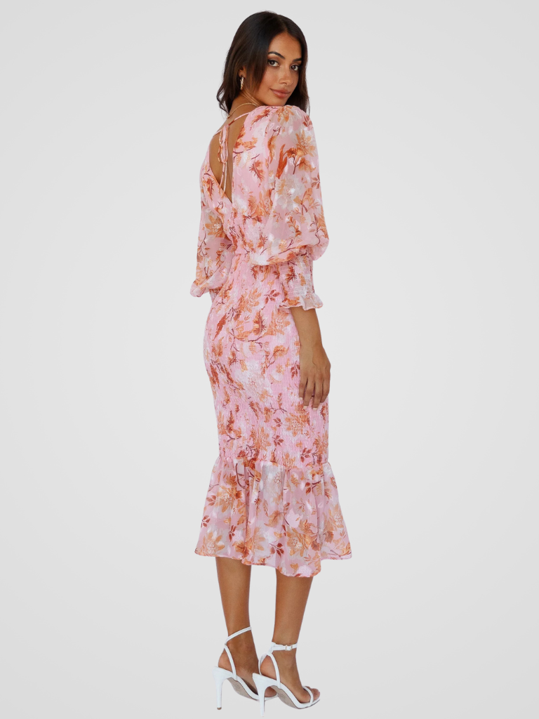 KYNSKIN™ - Garden Poetry Midi Dress
