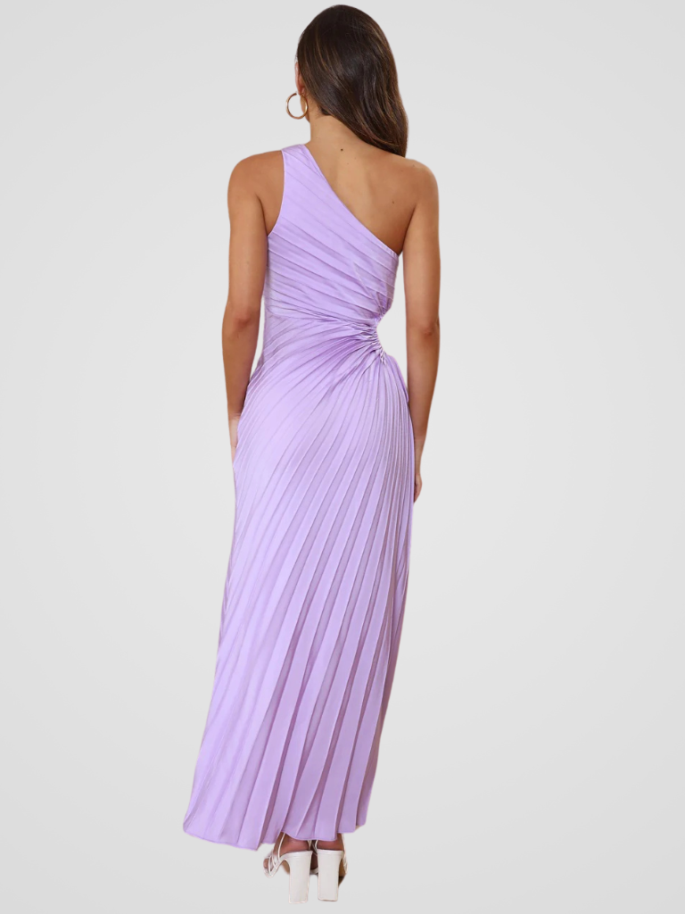 KYNSKIN™ - Aurora One Shoulder Pleated Dress