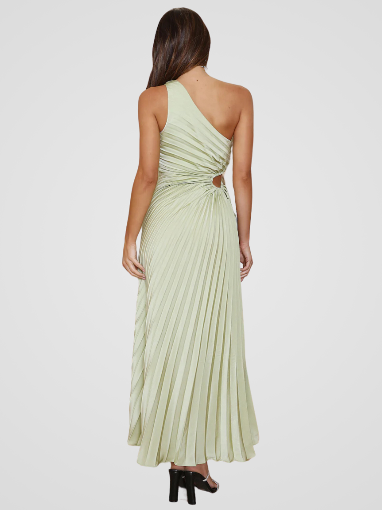 KYNSKIN™ - Aurora One Shoulder Pleated Dress