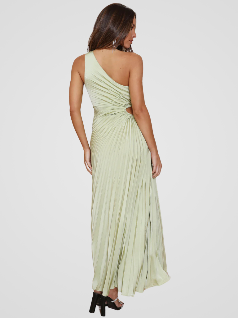 KYNSKIN™ - Aurora One Shoulder Pleated Dress