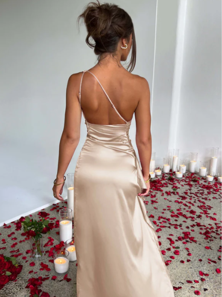 KYNSKIN™ - Soleil Satin Maxi Dress