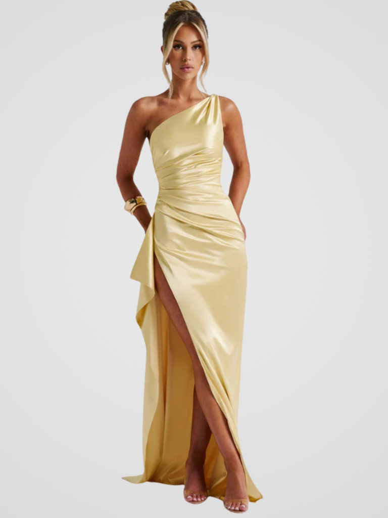 KYNSKIN™ - Soleil Satin Maxi Dress
