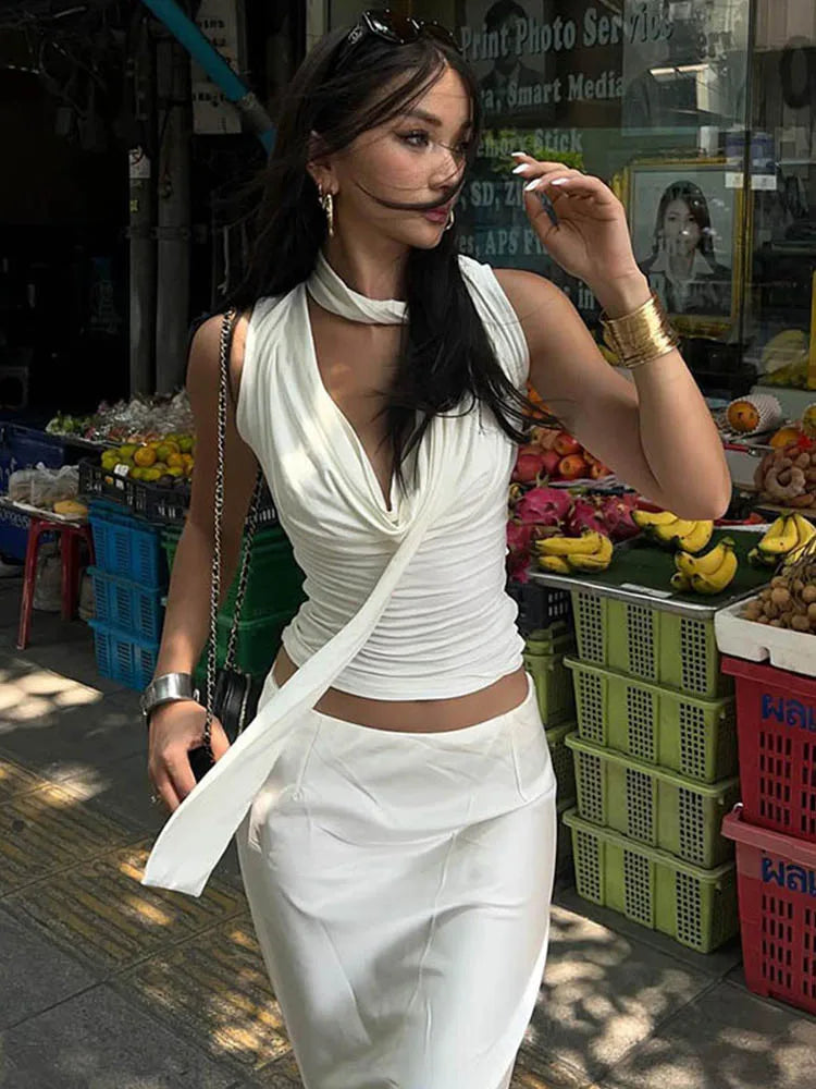 KYNSKIN™ - Alanya V-Neck Tank Top