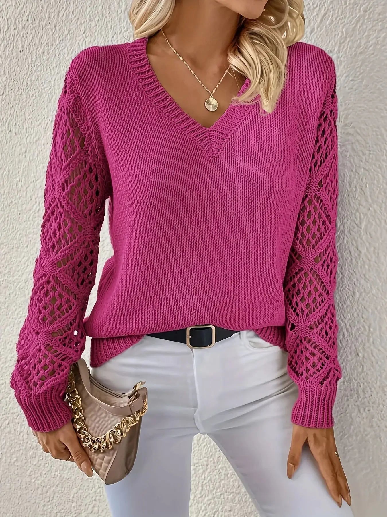 KYNSKIN™ - Tarin Cozy V-Neck Pullover