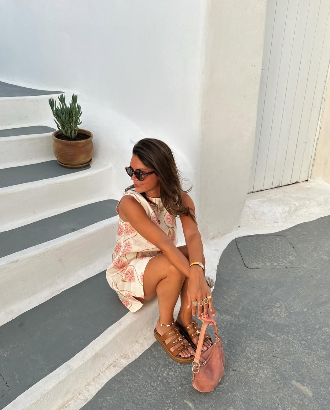 KYNSKIN™ - Nicole Print Sleeveless Short Dress