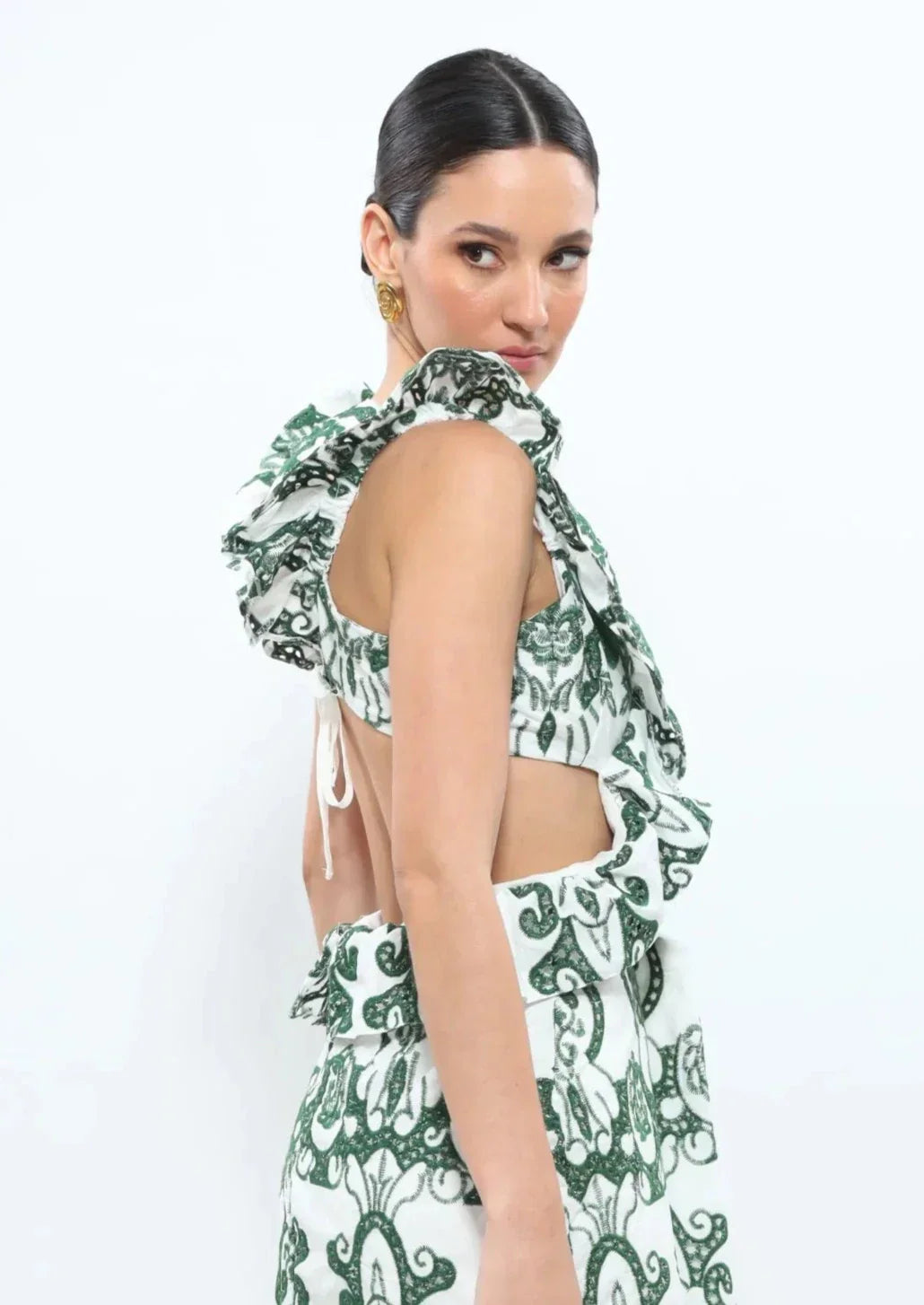 KYNSKIN™ - Haven Ruffled Maxi Dress