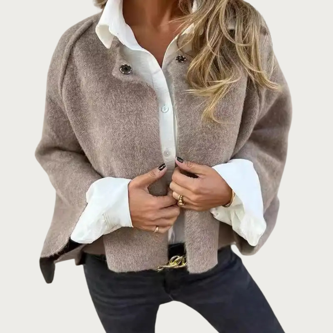 KYNSKIN™ - Tess Premium Modern Wool Cardigan