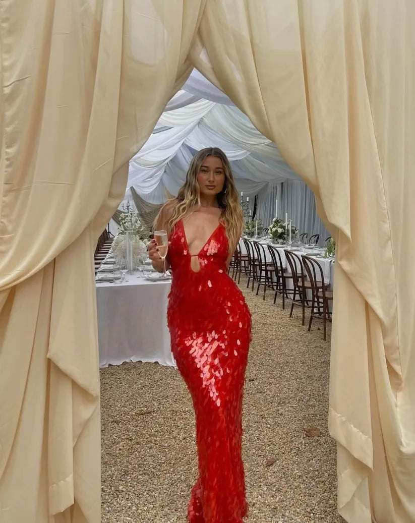 KYNSKIN™ - Kailani Sequin Maxi Dress