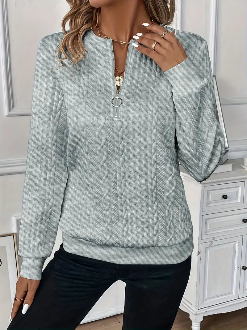 KYNSKIN™ - Mila Zip-Up Sweater