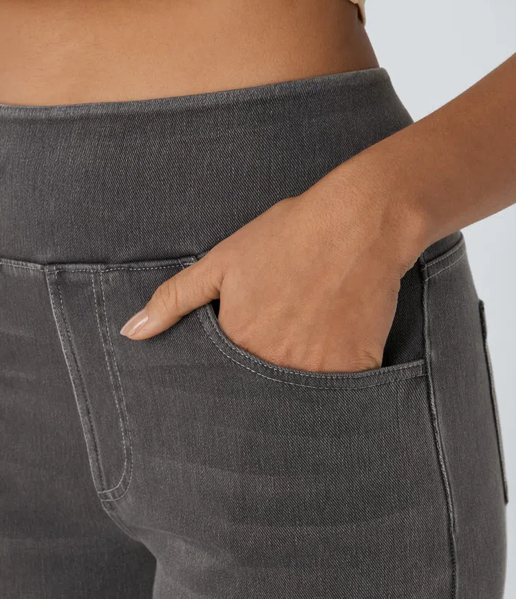 KYNSKIN™ - Solène Relaxed Fit Wide-Leg Jeans
