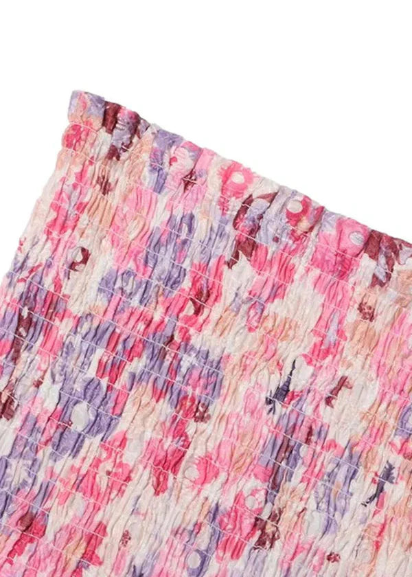 KYNSKIN™ - Cecilia Strapless Floral Dress
