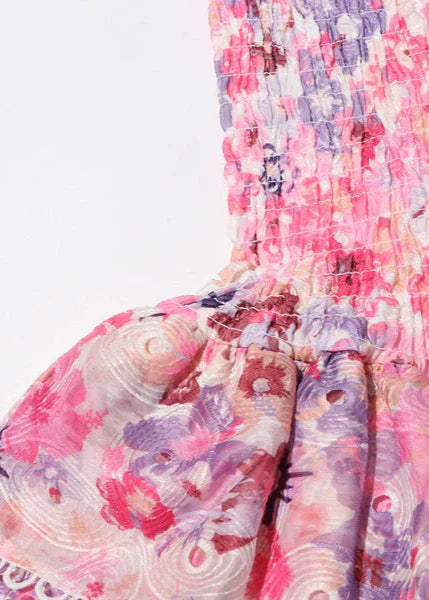 KYNSKIN™ - Cecilia Strapless Floral Dress
