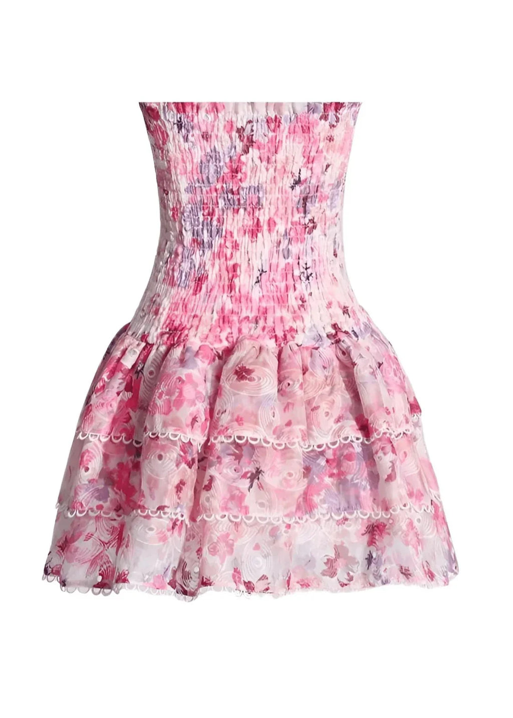 KYNSKIN™ - Cecilia Strapless Floral Dress