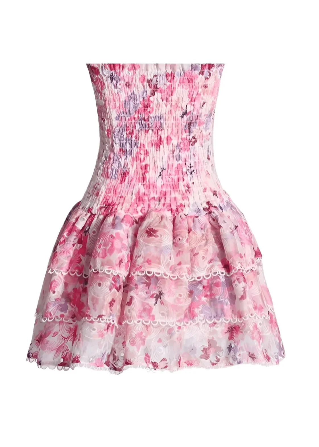 KYNSKIN™ - Cecilia Strapless Floral Dress
