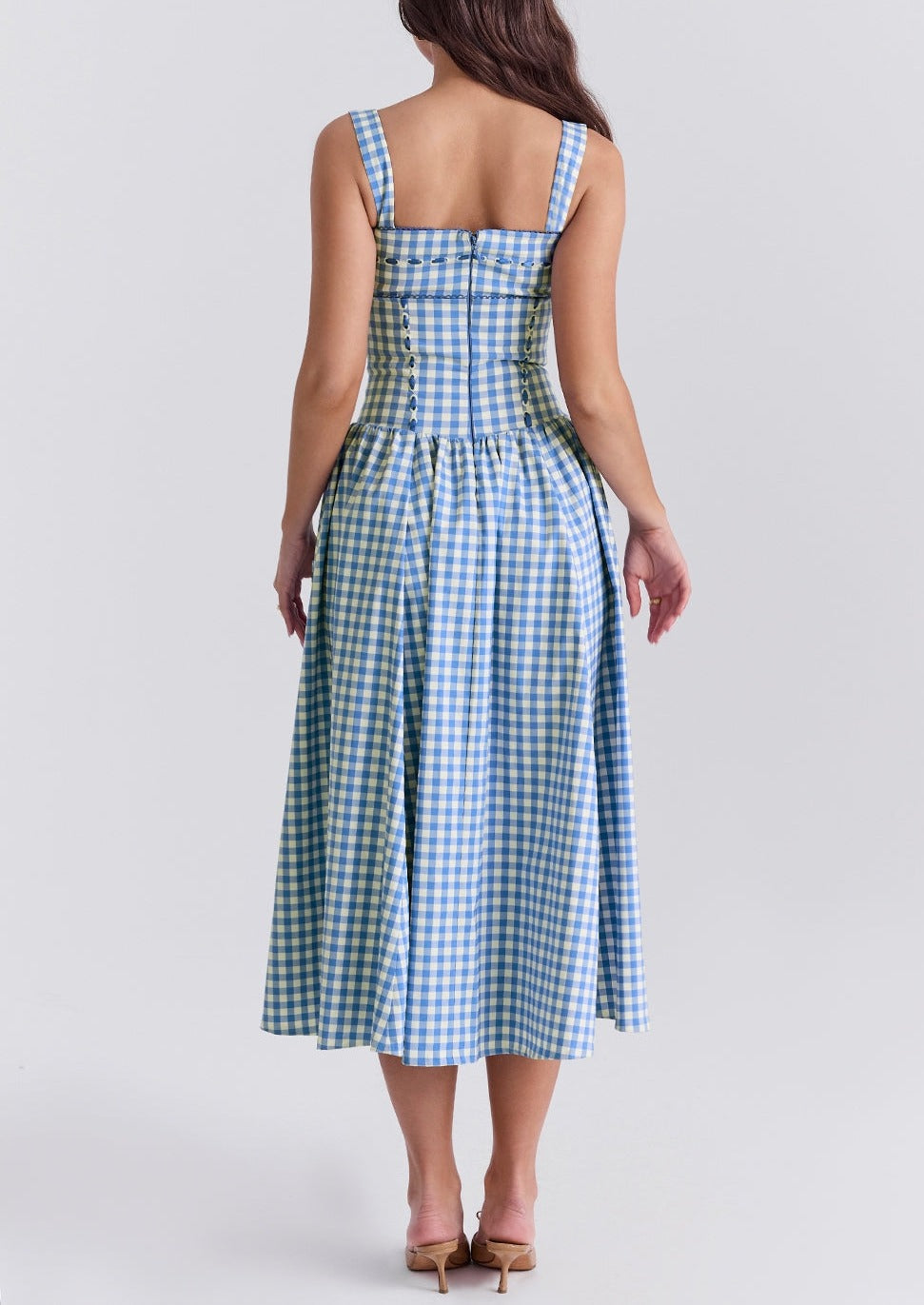 KYNSKIN™ - Ariana Sleeveless Midi Sundress