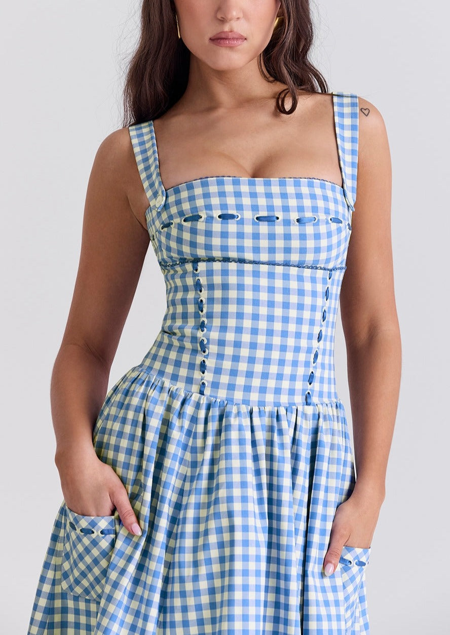KYNSKIN™ - Ariana Sleeveless Midi Sundress